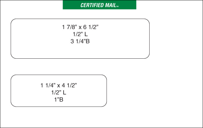 6 x 9 ½ Dual Window