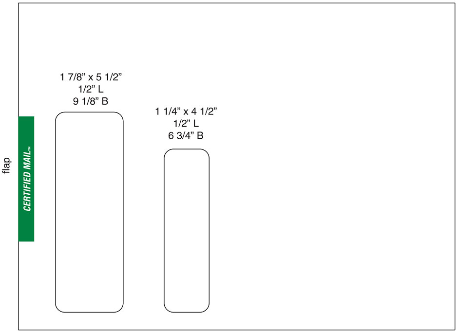 9 ½ X 12 Dual Window